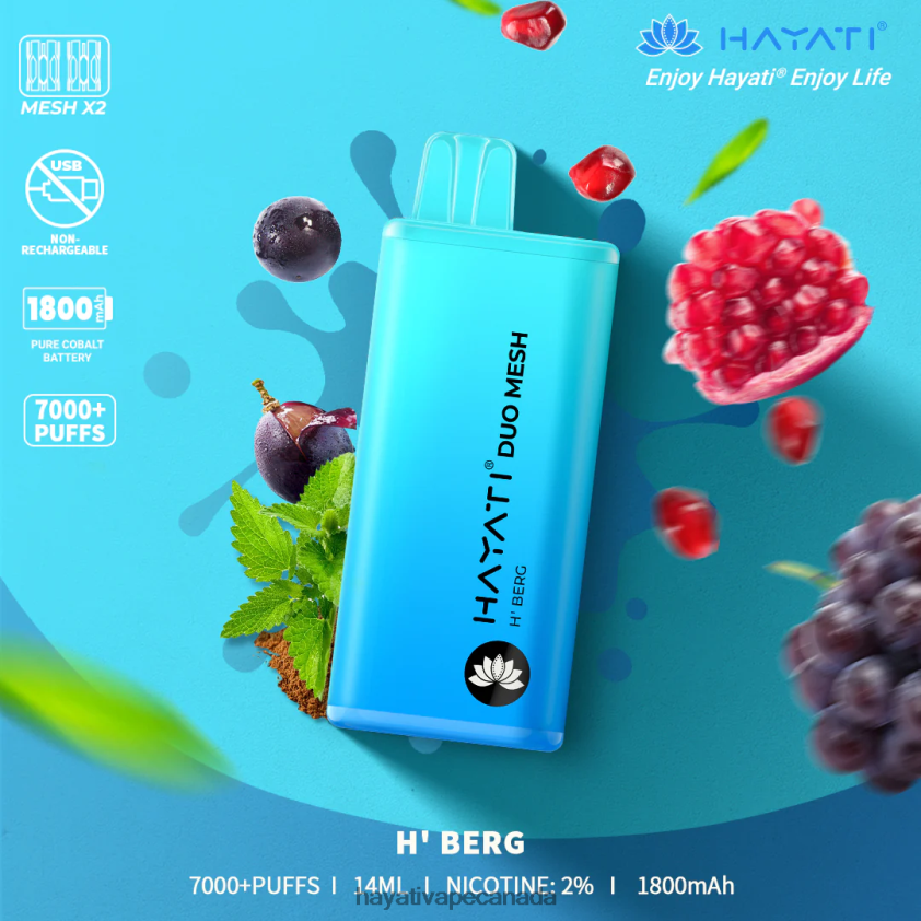 Hayati Ottawa - 2LHDP8171 Hayati Duo Mesh Disposable H' Berg