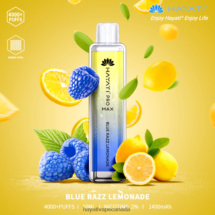 Hayati Vape Liquid - 2LHDP895 Hayati Pro Max Disposable Blue Razz Lemonade