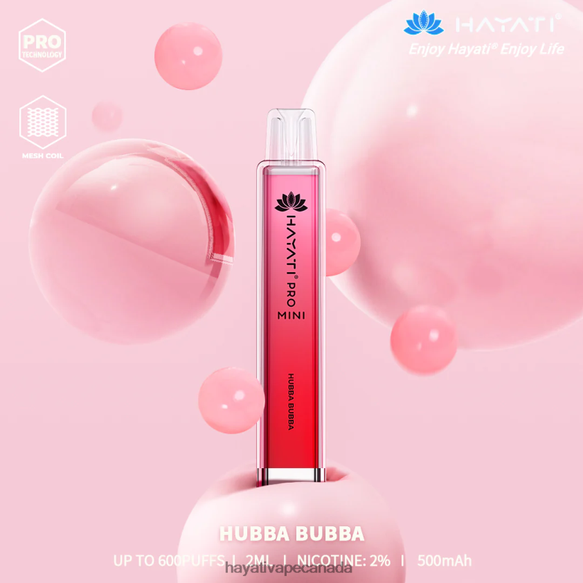 Hayati Ottawa - 2LHDP811 Hayati Pro Mini Disposable Hubba Bubba