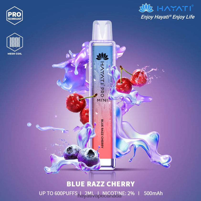 Hayati Toronto - 2LHDP83 Hayati Pro Mini Disposable Blue Razz Cherry