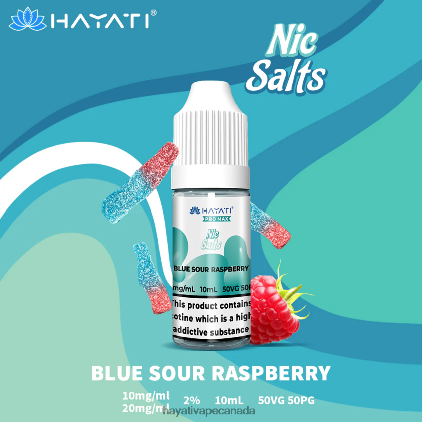 Hayati Toronto - 2LHDP8233 Hayati Pro Max Nic Salts Blue Sour Raspberry