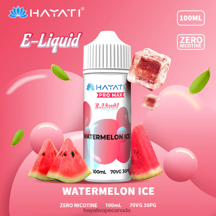 Hayati Vape Canada - 2LHDP8260 Hayati Pro Max Nic Salts Watermelon Ice