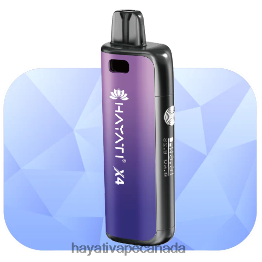 Hayati Ottawa - 2LHDP861 Hayati X4 Refillable Pod System Misty Purple